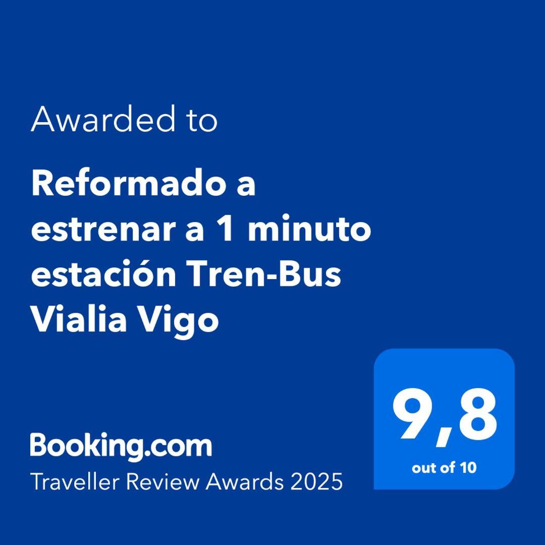 Tranquilo Apartamento Con Parking Gratis Vigilado 24H Vigo Zewnętrze zdjęcie